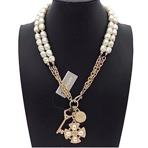 CHICO’S Faux Pearl Necklace